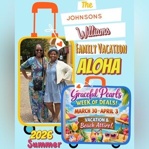 Aloha Family Vacation Graphic Print